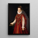 Portret van een jonge dame - Sofonisba Anguissola — ingelijst kunstwerk aan de muur