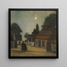 Avond in de Kempen - Jakob Smits — ingelijst kunstwerk aan de muur