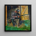 Soldat de la milice en train de chanter - Hiasl Maier-Erding — wall display of the artwork