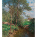 Reproductie van het schilderij zonnig beeklandschap - Alfred Zoff