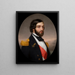 François Orléans Prins van Joinville - Sophie Linard — ingelijst kunstwerk aan de muur