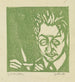 van het glasblazer Walter Kirchner - Ernst Ludwig Kirchner — weergave van het kunstwerk