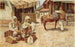 Markt scène - Spiro Bocaric — weergave van het kunstwerk