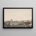 Christelijke Nordhavnen - Søren L. Lange — ingelijst kunstwerk aan de muur