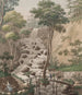 A waterfall at Liselund on Møn - Søren L. Lange — artwork view