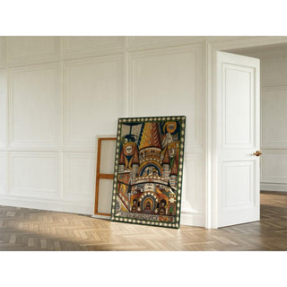 St. Vinzentz-Münster, in Bern - Adolf Wölfli | Reproduction Tableau Décoration murale affiche copie