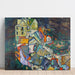 Stadtende bzw. Porträtskizzen Heinrich Benesch d'Egon Schiele — wandpresentatie van het kunstwerk