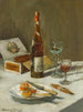 Een kerstdiner - Stanhope Alexander Forbes — weergave van het kunstwerk