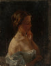 Studie van een jonge vrouw - Stanisław Chlebowski — weergave van het kunstwerk