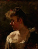 Studie van een vrouw - Stanisław Fabijański — weergave van het kunstwerk
