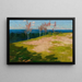 Landschap met berkenbomen - Stanisław Jarocki — ingelijst kunstwerk aan de muur