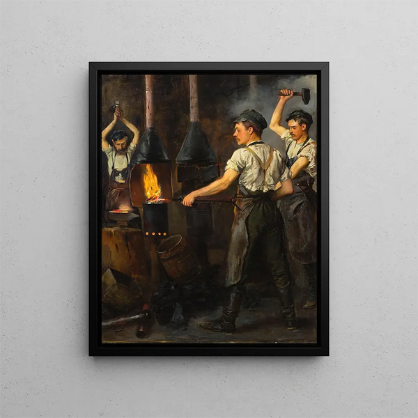 Stanisaw Lentz - In the smithy.webp