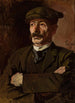 Worker Painting - Stanisław Lentz — artwork view