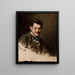 portret van Wacław Szymanowski - Stanisław Rostworowski — ingelijst kunstwerk aan de muur