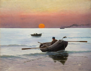 Stanisaw Witkiewicz - Sunset on the Sea.webp