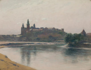 Stanisaw Witkiewicz - Wawel from the Vistula Side.webp