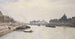 Het Pont des Arts gezien vanaf de Pont Royal - Stanislas Lépine — weergave van het kunstwerk