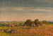 Landschap met koeien - Stanislav Lolek — weergave van het kunstwerk