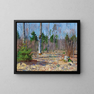 Stanislaw Zukowski - Frhlingstag am Waldrand.webp