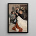 The Traveler of the Society M. Jones goes to Paris - Stanley Massey Arthurs — framed artwork on a wall