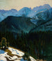 Uitzicht op de Tatras - Stefan Filipkiewicz — weergave van het kunstwerk
