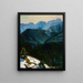 Uitzicht op de Tatras - Stefan Filipkiewicz — ingelijst kunstwerk aan de muur