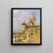 Weissenkirchen in the Wachau - Stefan Simony — framed artwork on a wall