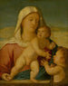 De Maagd met Kind en Sint-Jan de Doper - Stefano Cernotto — weergave van het kunstwerk