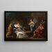 Antiochus aspirant à Stratonice - Stefano Pozzi — ingelijst kunstwerk aan de muur