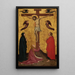La Crucifixion - Stefano da Verona — ingelijst kunstwerk aan de muur