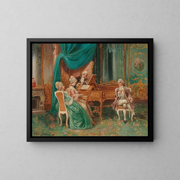 Musical entertainment - Stephan Sedlacek — framed artwork on a wall