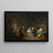 Het Sabbat der Heksen - Atelier van David Teniers de Jonge — ingelijst kunstwerk aan de muur
