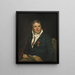 Jacques-Louis David - Atelier van Georges Rouget — ingelijst kunstwerk aan de muur