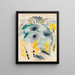 Autumn Landscape Painting - Sulho Sipilä — framed artwork on a wall
