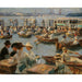 Reproductie van het schilderij Sur l'Alster à Hambourg - Max Liebermann