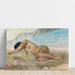 Reproductie van het schilderij op het strand - Henri Lebasque