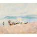 Reproductie van het schilderij op het strand - Henri Lebasque
