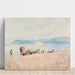 Reproductie van het schilderij op het strand - Henri Lebasque