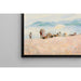 Reproductie van het schilderij op het strand - Henri Lebasque