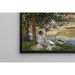 Reproduction of the painting on the banks of the Seine, Bennecourt - Claude Monet