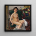 op de bank II Gusti - Leo Putz — ingelijst kunstwerk aan de muur