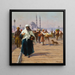 op het Galata-brug, Constantinopel - Fausto Zonaro — ingelijst kunstwerk aan de muur