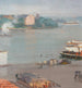 op de kade - William Blair Bruce — weergave van het kunstwerk
