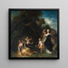 Surprised or infidelity discovery - Christian Wilhelm Ernst Dietrich — wall display of the artwork
