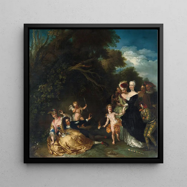 Surpris ou infidélité découverte - Christian Wilhelm Ernst Dietrich
