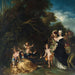 Surprised or infidelity discovery - Christian Wilhelm Ernst Dietrich — displayed in an interior