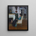 Een moment van reflectie - Susan Watkins — ingelijst kunstwerk aan de muur