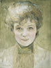 Self-portrait painting - Susanne Renate Granitsch — artwork view