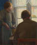 Het diner - Sven Jørgensen — weergave van het kunstwerk