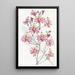 Schizanthus à pétales émoussés - Sydenham Edwards — ingelijst kunstwerk aan de muur